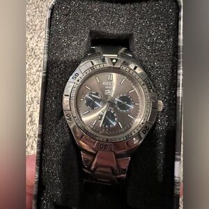 Vintage Relic Silver-Tone Dive Watch